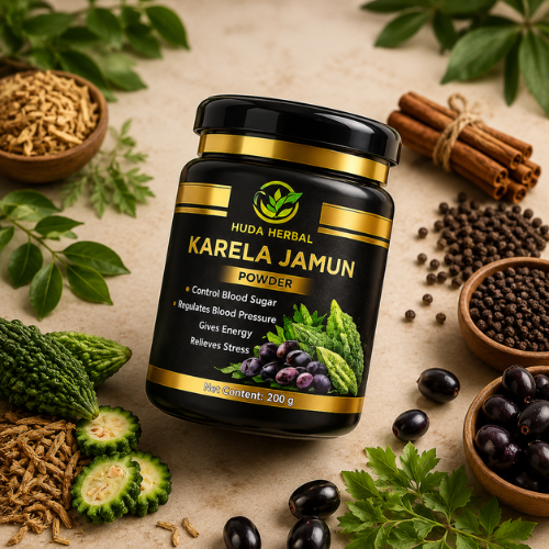 Huda Herbals Karela Jamun Powder