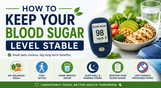 How to keep your blood sugar level stable