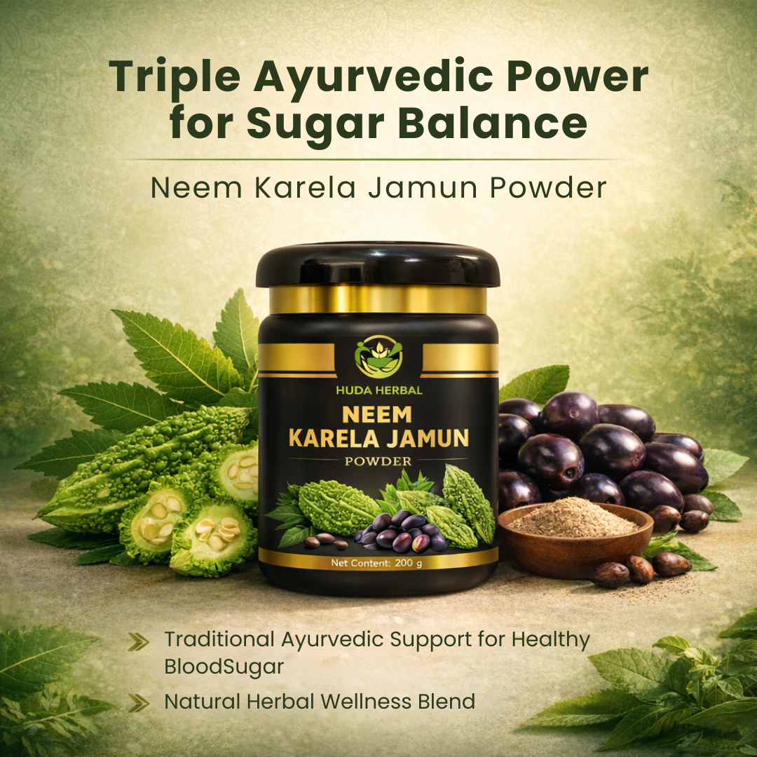 Huda Herbals Karela Jamun Powder