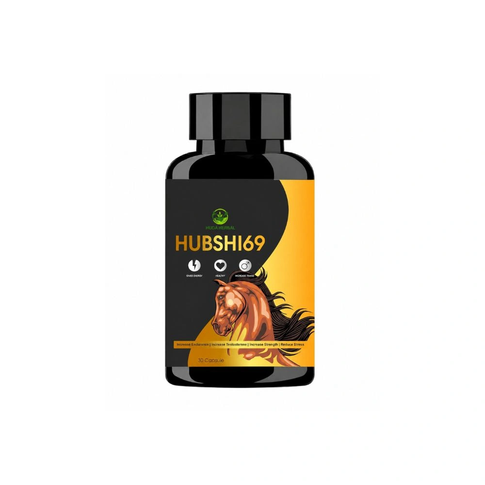 Huda Herbal Hubshi69 Capsules Premium Herbal Wellness Product