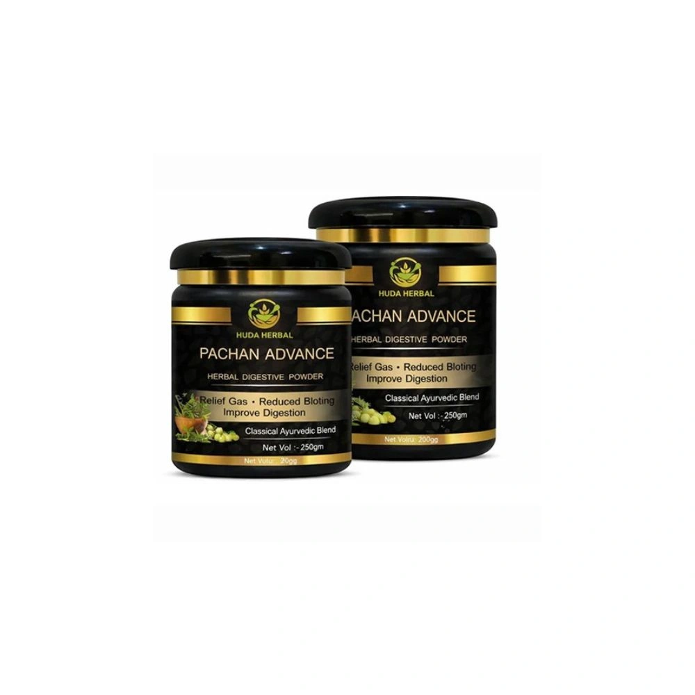 Huda Herbal Pachan Advance Powder Herbal Digestive Wellness Product
